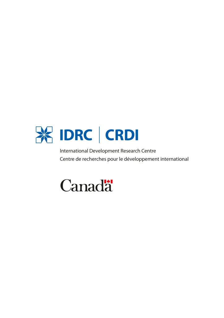 CRDI (Centre de recherches pour le développement international) Initiative Think Tank